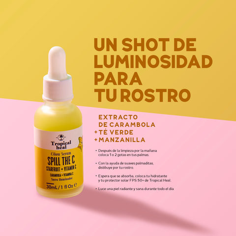 Serum antimanchas con vitamina C y carambola para piel normal a grasa